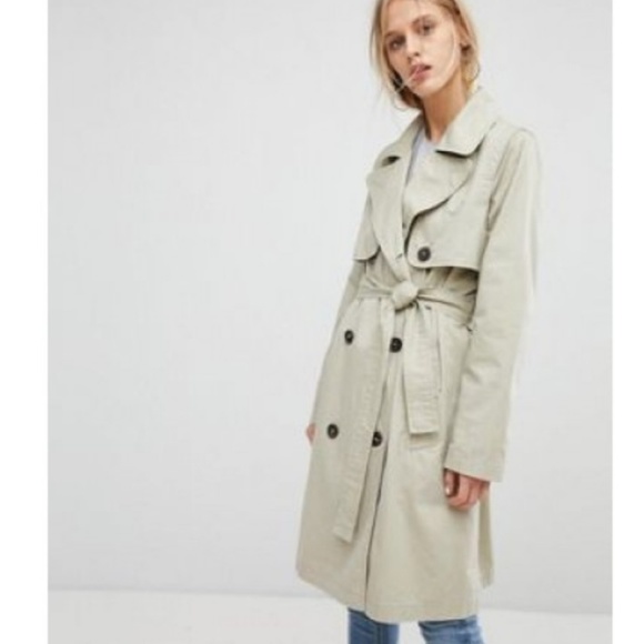 LAST ONE❗CURRENT AIR Anthro Updated Trench Coat - Picture 8 of 8